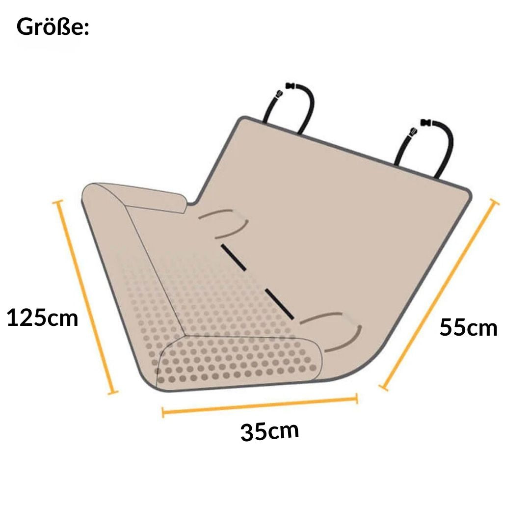 Emmalove – Wodoodporny ochraniacz samochodowy dla psa