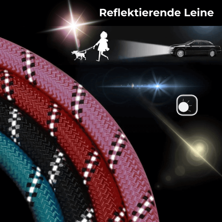 Emmalove - GlowLeash odblaskowa smycz dla psa