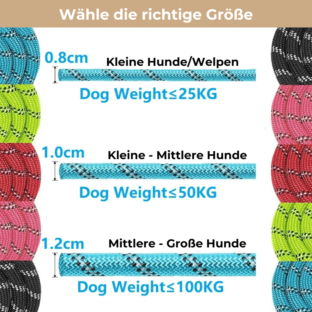 Emmalove - GlowLeash odblaskowa smycz dla psa