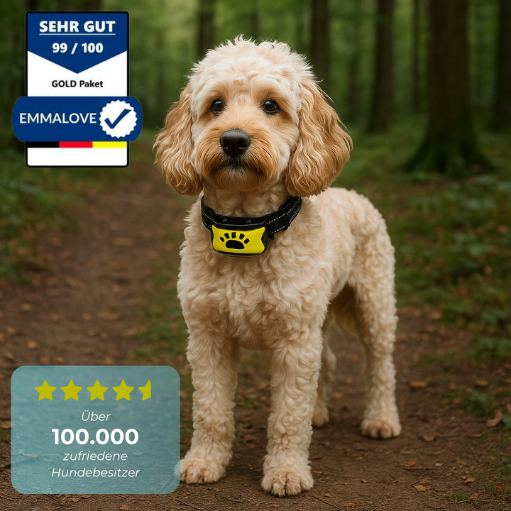 Emmalove – Przyjazna dla zwierząt obroża antyszczekowa