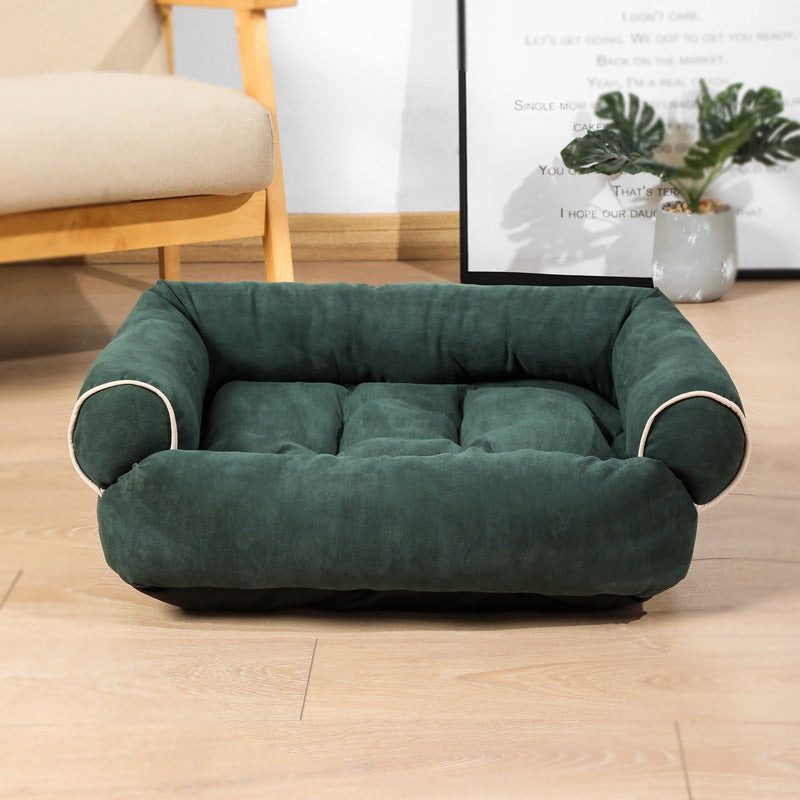Emmalove - Elegancka i wygodna sofa dla psa z wyściółką