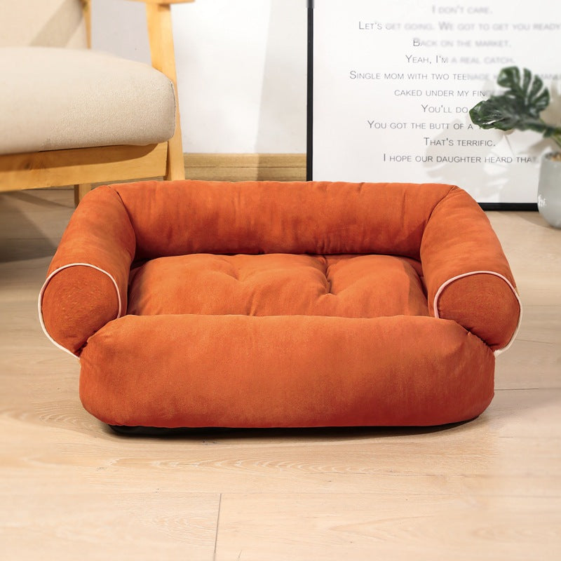 Emmalove - Elegancka i wygodna sofa dla psa z wyściółką