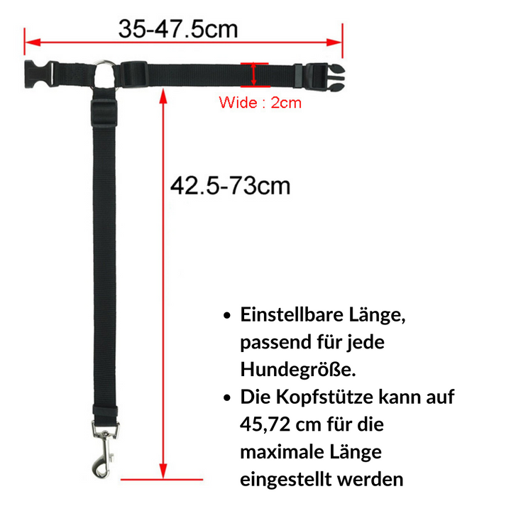 Emmalove - Smycz bezpieczeństwa dla psów