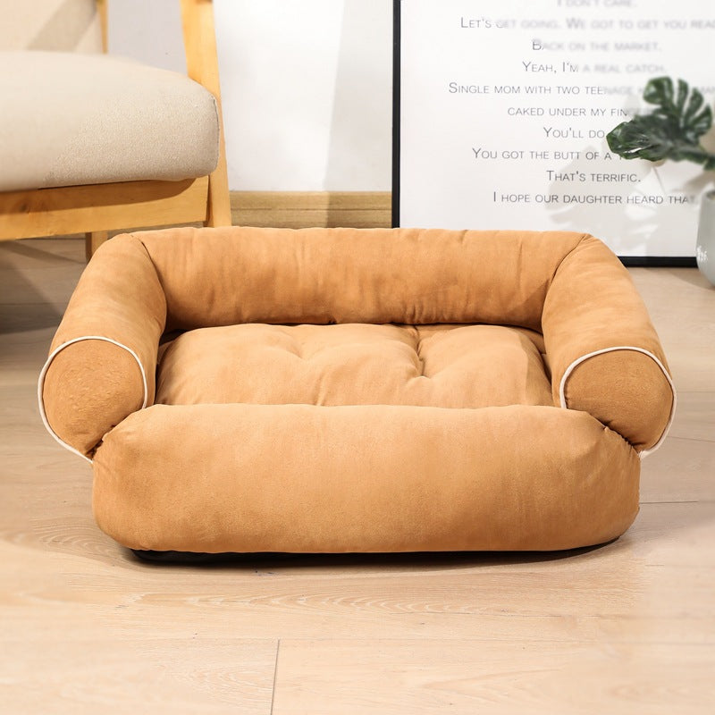 Emmalove - Elegancka i wygodna sofa dla psa z wyściółką