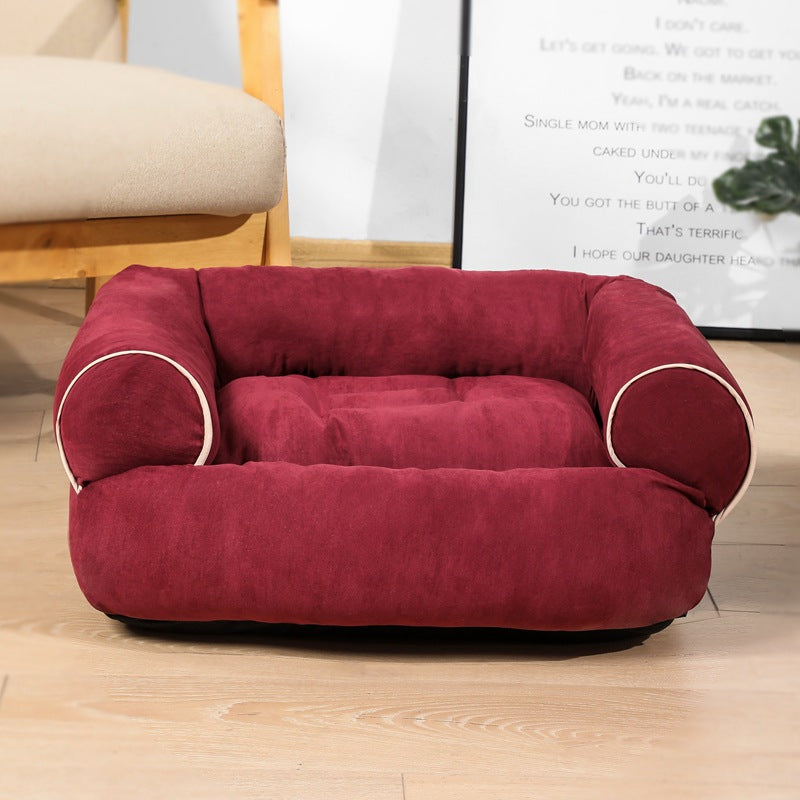 Emmalove - Elegancka i wygodna sofa dla psa z wyściółką