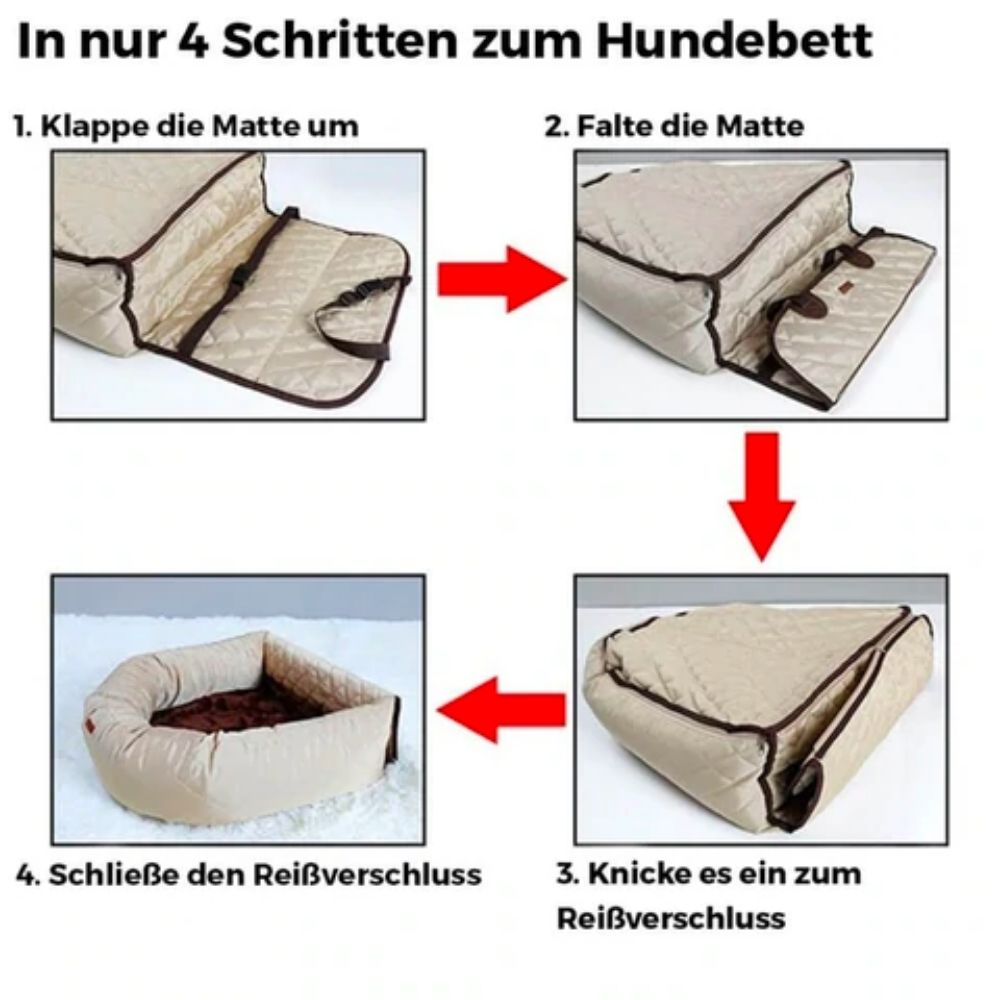 Emmalove - Fotelik samochodowy i legowisko dla psa