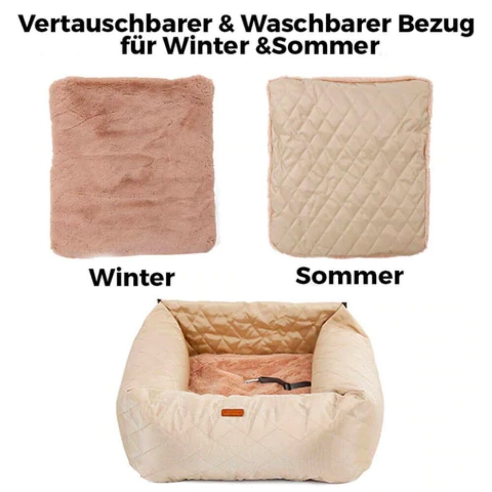 Emmalove - Fotelik samochodowy i legowisko dla psa