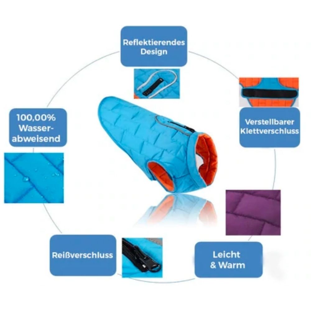 Emmalove - Wodoodporna kamizelka dla psa